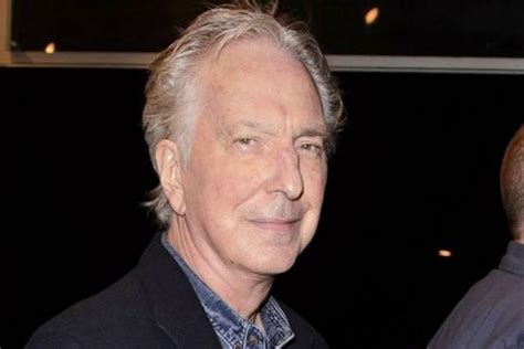 Last known photo on 12/7/15 of Alan Rickman. A。